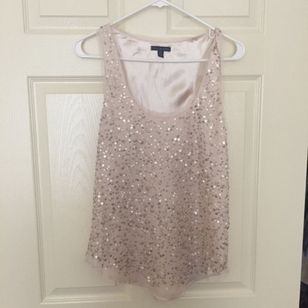 American Eagle Sequin tank top